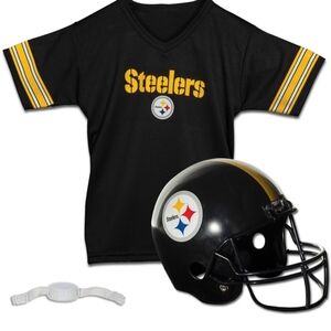 Kids Black and Yellow Steelers Shirt
